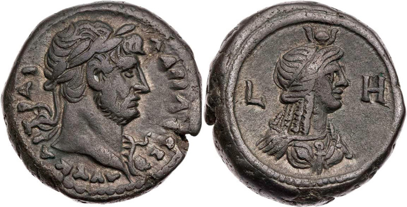 ÄGYPTEN ALEXANDRIA
Hadrianus, 117-138 n. Chr. BI-Tetradrachme 123/124 n. Chr. (...