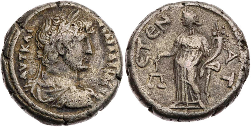 ÄGYPTEN ALEXANDRIA
Hadrianus, 117-138 n. Chr. BI-Tetradrachme 124/125 n. Chr. (...