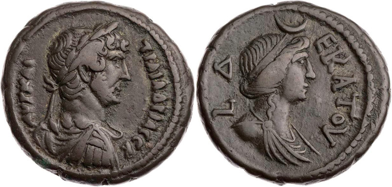 ÄGYPTEN ALEXANDRIA
Hadrianus, 117-138 n. Chr. BI-Tetradrachme 125/126 n. Chr. (...