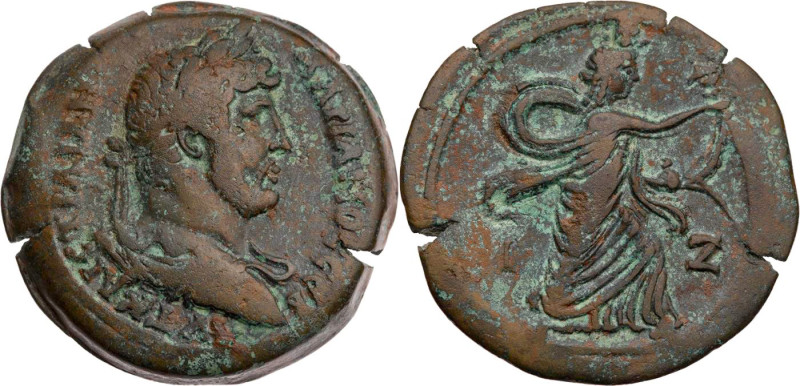 ÄGYPTEN ALEXANDRIA
Hadrianus, 117-138 n. Chr. AE-Drachme 132/133 n. Chr. (= Jah...