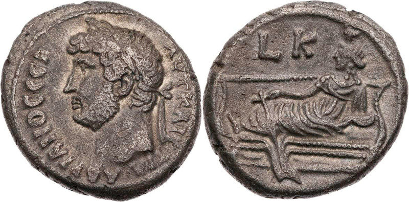 ÄGYPTEN ALEXANDRIA
Hadrianus, 117-138 n. Chr. BI-Tetradrachme 135/136 n. Chr. (...