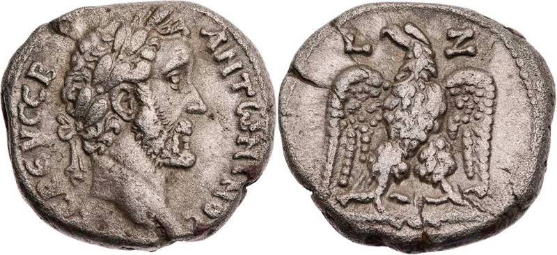 ÄGYPTEN ALEXANDRIA
Antoninus Pius, 138-161 n. Chr. BI-Tetradrachme 143/144 n. C...