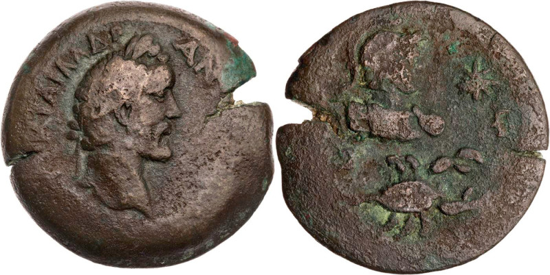 ÄGYPTEN ALEXANDRIA
Antoninus Pius, 138-161 n. Chr. AE-Drachme 144/145 n. Chr. (...