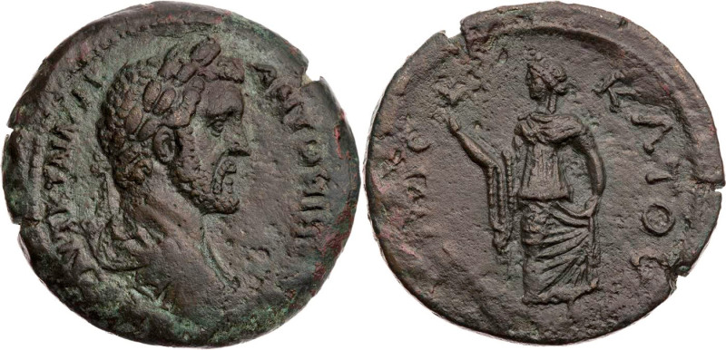 ÄGYPTEN ALEXANDRIA
Antoninus Pius, 138-161 n. Chr. AE-Drachme 147/148 n. Chr. (...