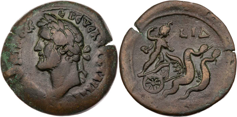 ÄGYPTEN ALEXANDRIA
Antoninus Pius, 138-161 n. Chr. AE-Drachme 150/151 n. Chr. (...