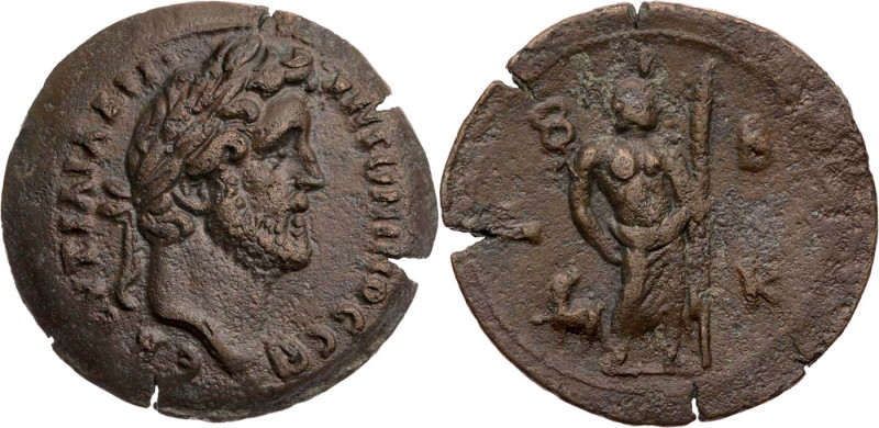 ÄGYPTEN ALEXANDRIA
Antoninus Pius, 138-161 n. Chr. AE-Drachme 158/159 n. Chr. (...