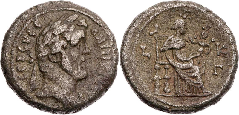 ÄGYPTEN ALEXANDRIA
Antoninus Pius, 138-161 n. Chr. BI-Tetradrachme 159/160 n. C...