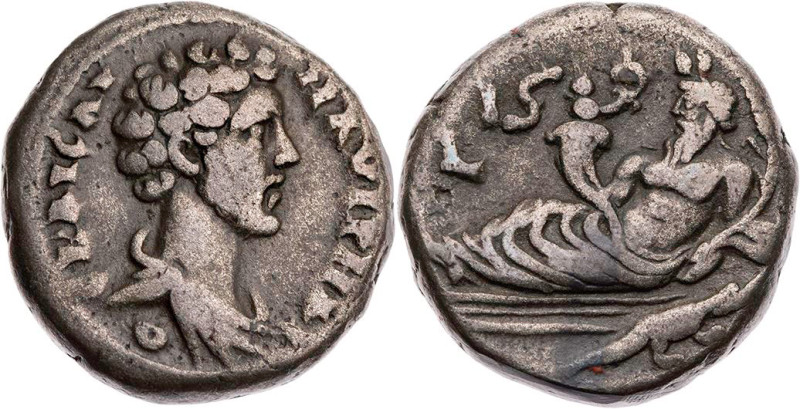 ÄGYPTEN ALEXANDRIA
Marcus Aurelius Caesar, 139-161 n. Chr. BI-Tetradrachme 152/...