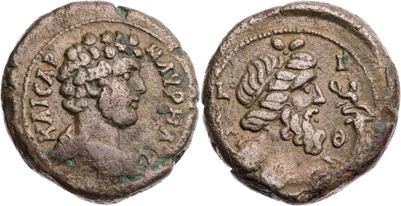 ÄGYPTEN ALEXANDRIA
Marcus Aurelius Caesar, 139-161 n. Chr. BI-Tetradrachme 155/...