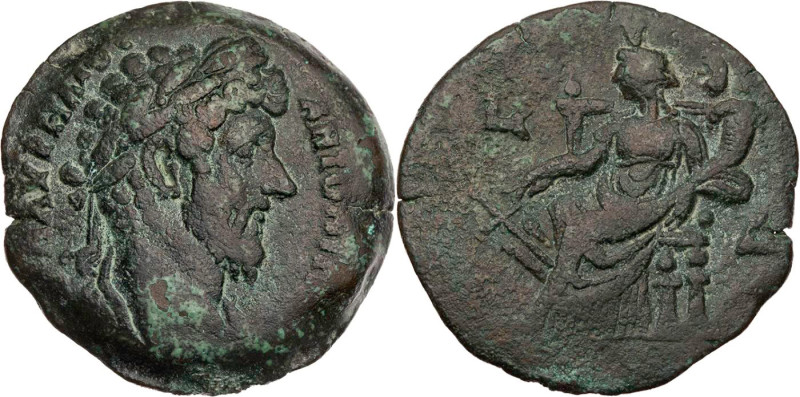 ÄGYPTEN ALEXANDRIA
Marcus Aurelius, 161-180 n. Chr. AE-Drachme 163/164 n. Chr. ...