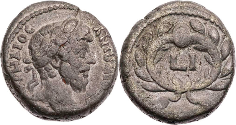 ÄGYPTEN ALEXANDRIA
Marcus Aurelius, 161-180 n. Chr. BI-Tetradrachme 169/170 n. ...