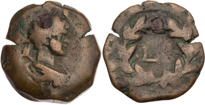 ÄGYPTEN ALEXANDRIA
Caracalla, 198-217 n. Chr. AE-Diobol 201/202 n. Chr. (= Jahr...