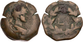 ÄGYPTEN ALEXANDRIA
Caracalla, 198-217 n. Chr. AE-Diobol 201/202 n. Chr. (= Jahr 10 des Septimius Severus) Vs.: gepanzerte und drapierte Büste n. r., ...