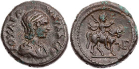ÄGYPTEN ALEXANDRIA
Iulia Paula, 1. Gemahlin des Elagabal, 219-220 n. Chr. BI-Tetradrachme 219/220 n. Chr. (= Jahr 3 des Elagabal) Vs.: drapierte Büst...