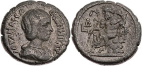 ÄGYPTEN ALEXANDRIA
Iulia Maesa, Großmutter des Elagabal, 218-222 n. Chr. BI-Tetradrachme 220/221 n. Chr. (= Jahr 4 des Elagabal) Vs.: drapierte Büste...