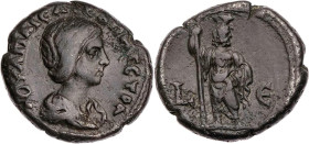 ÄGYPTEN ALEXANDRIA
Iulia Maesa, Großmutter des Elagabal, 218-222 n. Chr. BI-Tetradrachme 221/222 n. Chr. (= Jahr 5 des Elagabal) Vs.: drapierte Büste...