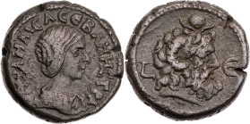 ÄGYPTEN ALEXANDRIA
Iulia Maesa, Großmutter des Elagabal, 218-222 n. Chr. BI-Tetradrachme 221/222 n. Chr. (= Jahr 5 des Elagabal) Vs.: drapierte Büste...