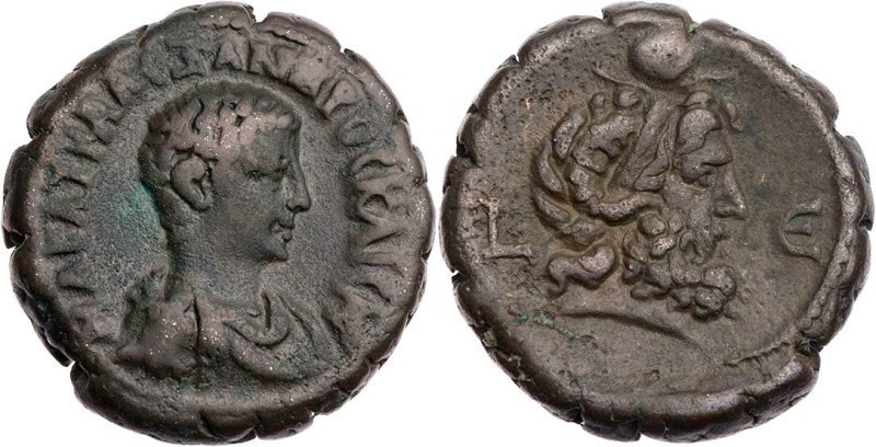 ÄGYPTEN ALEXANDRIA
Severus Alexander Caesar, 221-222 n. Chr. BI-Tetradrachme 22...