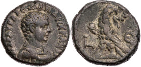 ÄGYPTEN ALEXANDRIA
Severus Alexander Caesar, 221-222 n. Chr. BI-Tetradrachme 221/222 n. Chr. (= Jahr 5 des Elagabal) Vs.: gepanzerte und drapierte Bü...