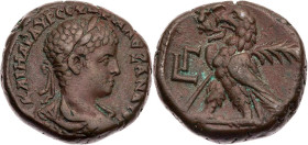 ÄGYPTEN ALEXANDRIA
Severus Alexander, 222-235 n. Chr. BI-Tetradrachme 223/224 n. Chr. (= Jahr 3) Vs.: gepanzerte und drapierte Büste mit Lorbeerkranz...
