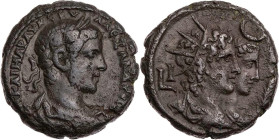 ÄGYPTEN ALEXANDRIA
Severus Alexander, 222-235 n. Chr. BI-Tetradrachme 230/231 n. Chr. (= Jahr 10) Vs.: gepanzerte und drapierte Büste mit Lorbeerkran...