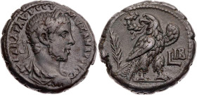 ÄGYPTEN ALEXANDRIA
Severus Alexander, 222-235 n. Chr. BI-Tetradrachme 232/233 n. Chr. (= Jahr 12) Vs.: gepanzerte und drapierte Büste mit Lorbeerkran...
