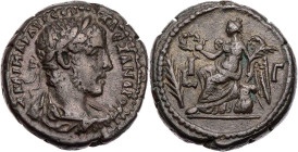 ÄGYPTEN ALEXANDRIA
Severus Alexander, 222-235 n. Chr. BI-Tetradrachme 233/234 n. Chr. (= Jahr 13) Vs.: gepanzerte und drapierte Büste mit Lorbeerkran...