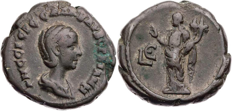 ÄGYPTEN ALEXANDRIA
Orbiana, Gemahlin des Severus Alexander, 225-227 n. Chr. BI-...