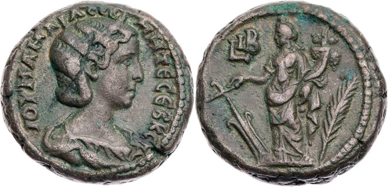 ÄGYPTEN ALEXANDRIA
Iulia Mamaea, Mutter des Severus Alexander, 222-235 n. Chr. ...