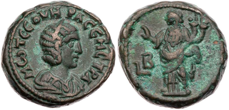 ÄGYPTEN ALEXANDRIA
Otacilia Severa, Gemahlin des Philippus I. Arabs, 244-249 n....