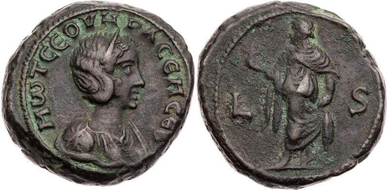 ÄGYPTEN ALEXANDRIA
Otacilia Severa, Gemahlin des Philippus I. Arabs, 244-249 n....