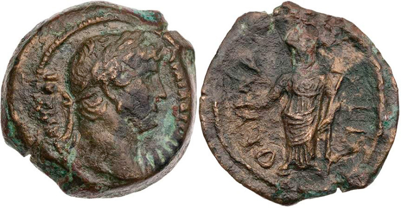 ÄGYPTEN OXYRHYNCHITES NOMOS
Hadrianus, 117-138 n. Chr. AE-Obol 126/127 n. Chr. ...