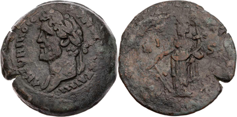 ÄGYPTEN ALEXANDRIA
Antoninus Pius, 138-161 n. Chr. AE-Drachme 152/153 n. Chr. (...