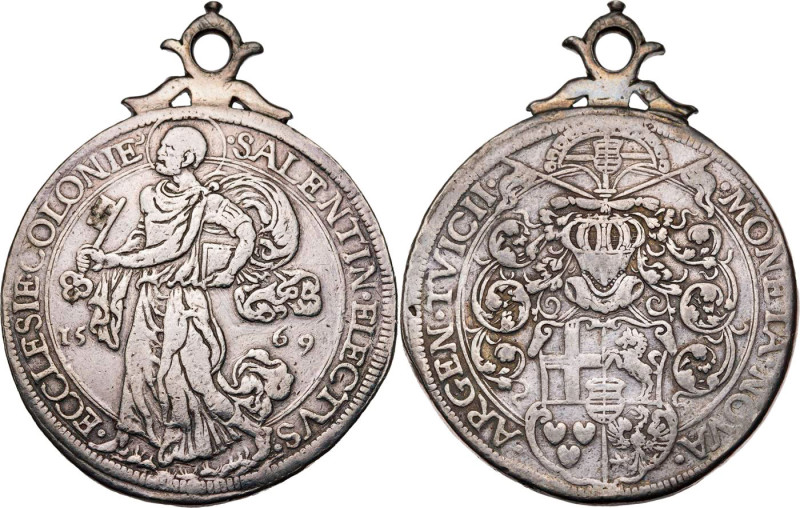 KÖLN ERZBISTUM
Salentin von Isenburg, 1567-1577. Taler 1569 Deutz Vs.: St. Petr...