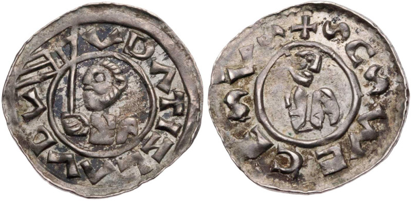 TSCHECHIEN BÖHMEN - MÄHREN
Wratislaus II., 1061-1092. Denar 1061-1086 Prag Vs.:...