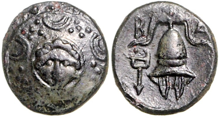 MAKEDONIEN. 
KÖNIGREICH. 
Zeit Philipp V. bis Perseus 220 v. Chr. -168 n. Chr....