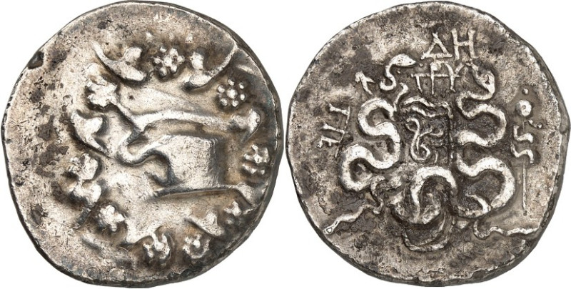 MYSIEN. 
STÄDTE. 
PERGAMON (Bergama). Stater (Kistophoros) (92/88 v.Chr.) 12,1...