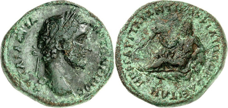 THRAKIEN. 
PHILIPPOPOLIS (Plovdiv). 
Antoninus Pius 138-161. AE-Tetrassaron 29...