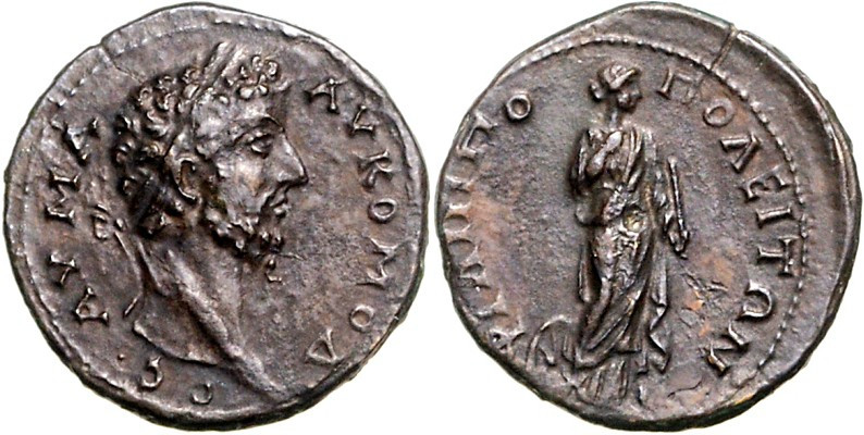 THRAKIEN. 
PHILIPPOPOLIS (Plovdiv). 
Commodus 177-192. AE-Diassarion 24mm 7,60...