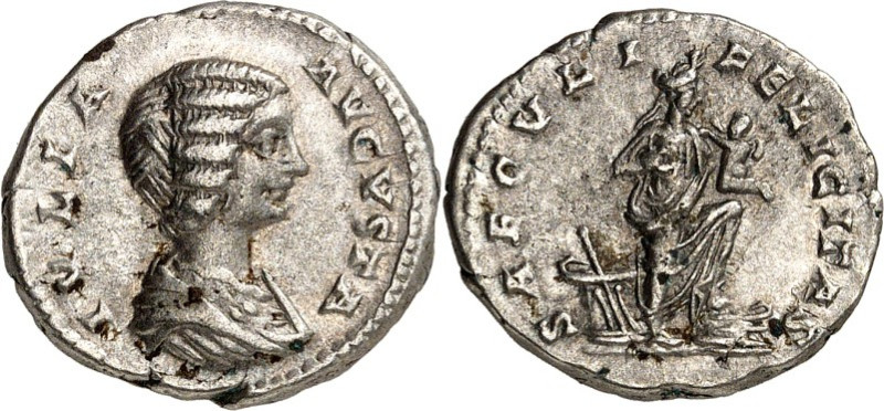 RÖMISCHES KAISERREICH. 
Iulia Domna als Gemahlin des Sept. Severus 193-211(+217...