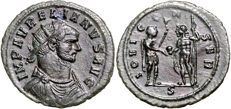 RÖMISCHES KAISERREICH. 
AURELIANUS 270-275. AE-Antoninian (272) 3,76g, Mailand,...