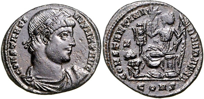 RÖMISCHES KAISERREICH. 
CONSTANTINUS I. der Große, Augustus 306(310)-337. AE-Fo...