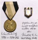 SAMMLUNG Königin Luise von Preussen. 
Luise v. Mecklenburg-Strelitz, Königin von Preußen 1797-1810. Medaille 1890 (v. Lauer) a.d. 100jährige Eröffnun...