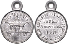 SAMMLUNG Königin Luise von Preussen. 
Luise v. Mecklenburg-Strelitz, Königin von Preußen 1797-1810. Tragbare Medaille 1901 (v. Küstermann&Co., Berlin...