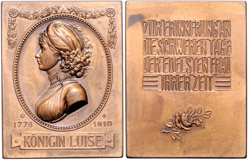 SAMMLUNG Königin Luise von Preussen. 
Luise v. Mecklenburg-Strelitz, Königin vo...