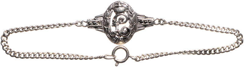 SAMMLUNG Königin Luise von Preussen. 
SCHMUCK. 
Armband o.J. mit gekröntem Lui...