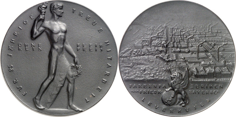 STÄDTE. 
DEUTSCHE STÄDTE. 
LEVERKUSEN. Prämienmedaille o.J. (1925) (v.&nbsp;A....