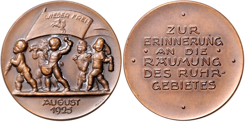 GESCHICHTE u. VERKEHRSWESEN. 
KRIEG und FRIEDEN. 
Weimarer Republik. Medaille ...