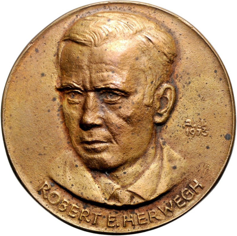 MÜNZ- u. GELDWESEN. 
NUMISMATIKER u. MÜNZHÄNDLER. 
HERWEGH, Robert Emil *1919 ...