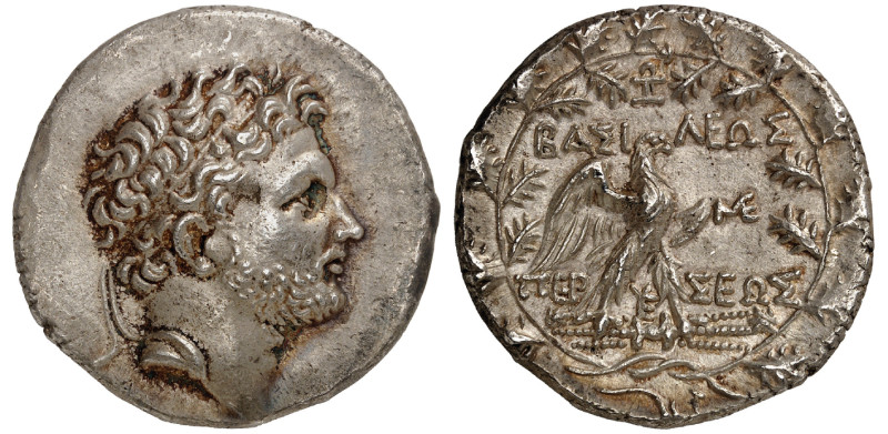 KINGS OF MACEDON. Perseus, 179-168 BC. Tetradrachm (Silver, 31 mm, 17.18 g, 11 h...